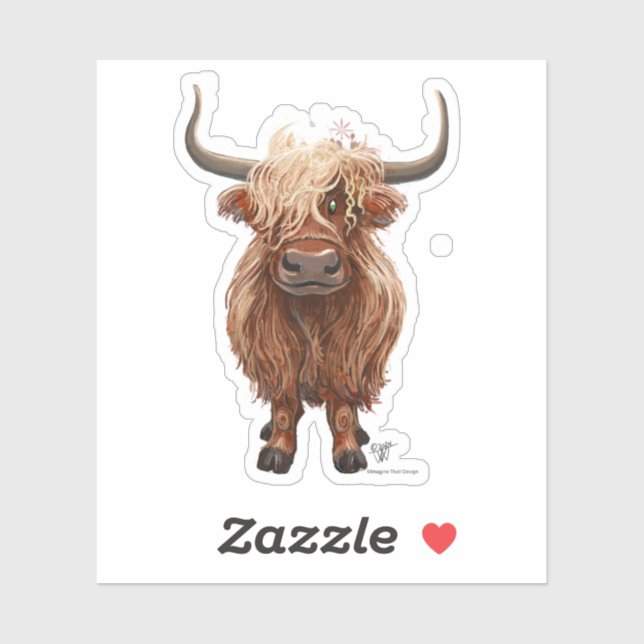 Animal Parade Highland Cow (Sheet)