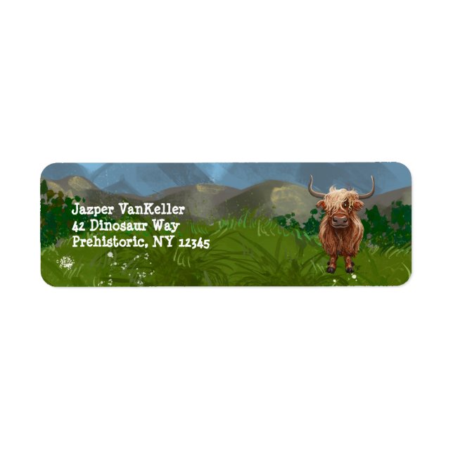 Animal Parade Highland Cow (Front)