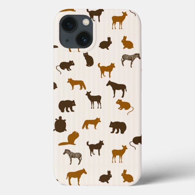 Animal pattern 1 Case-Mate iPhone case (Back)