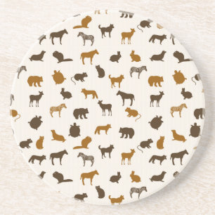 Animal pattern 1 coaster