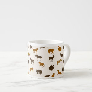 Animal pattern 1 espresso cup