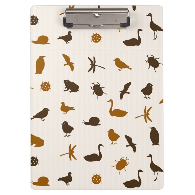 Animal pattern 2 clipboard (Front)