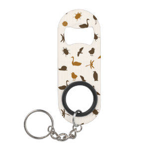 Animal pattern 2 mini bottle opener