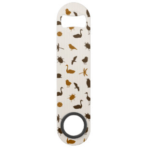 Animal pattern 2 speed bottle opener