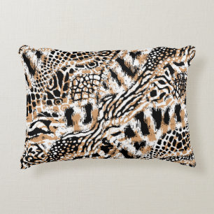 Animal pattern design. Modern leopard pattern desi Accent Pillow