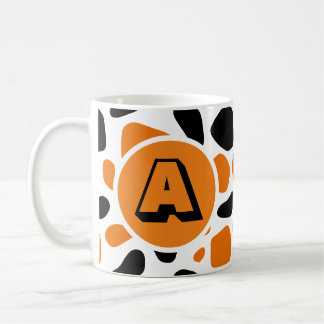 Animal Pattern Monogram Mug