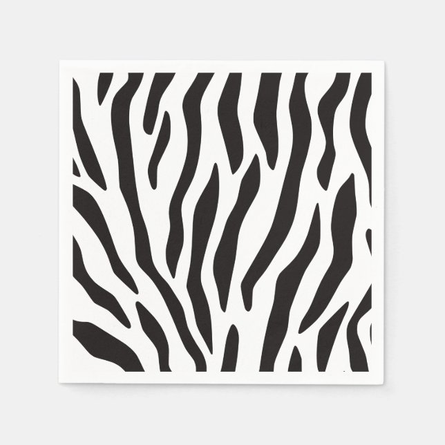 Animal Pattern Print Napkin (Front)