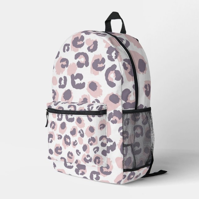 Animal Pattern Printed Backpack (Back Corner Right)