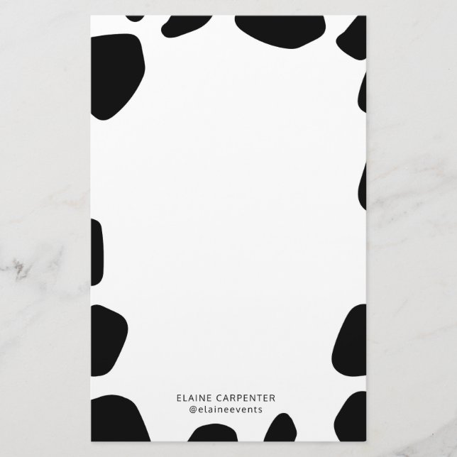 Animal Pattern | Stationery Paper (Front)