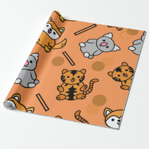 Animal Pattern Wrapping paper