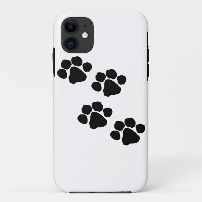 Animal Paw Prints Case-Mate iPhone Case (Back)