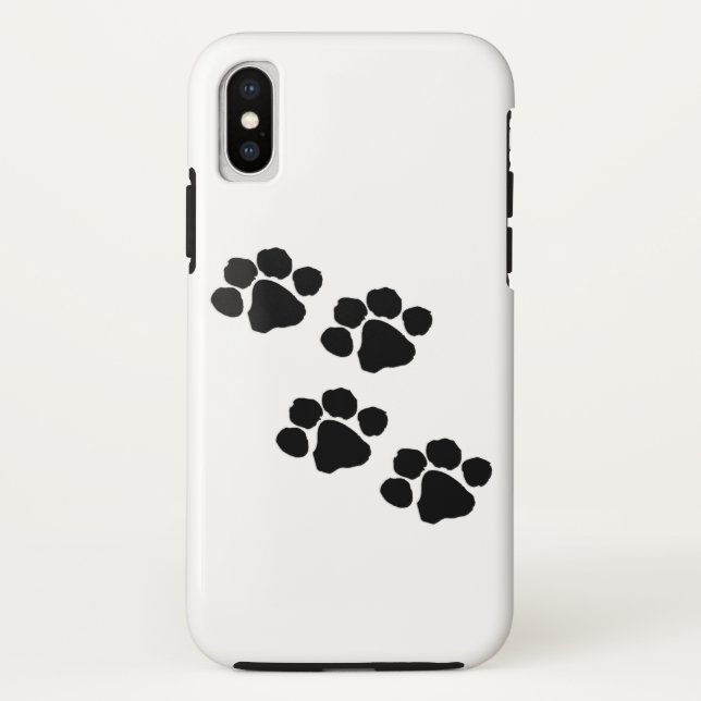Animal Paw Prints Case-Mate iPhone Case (Back)