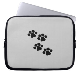 Animal Paw Prints Laptop Sleeve
