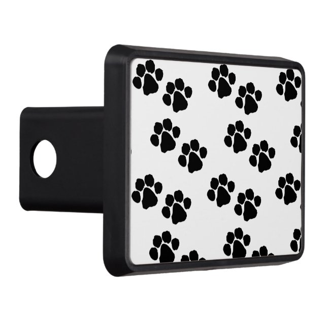Animal Paw Prints  Trailer Hitch Cover (Right)
