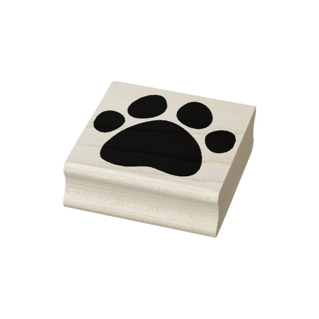 Animal Paw Rubber Stamp (Stamp)