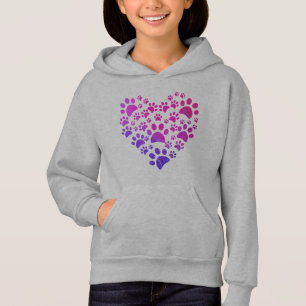 Animal Paws Heart print For Dog Lovers