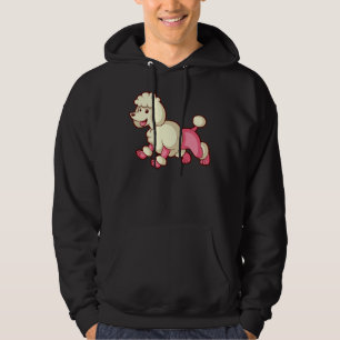 Animal Pink Poodle Hoodie