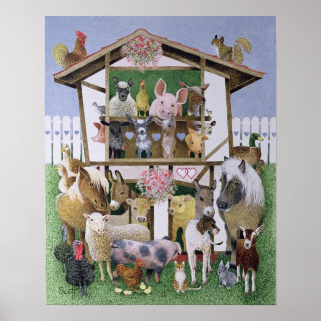 Animal Playhouse Poster (Front)