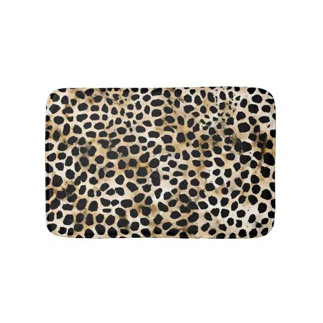 Animal Print - Bath Mat (Front)
