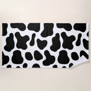 Animal print beach towel
