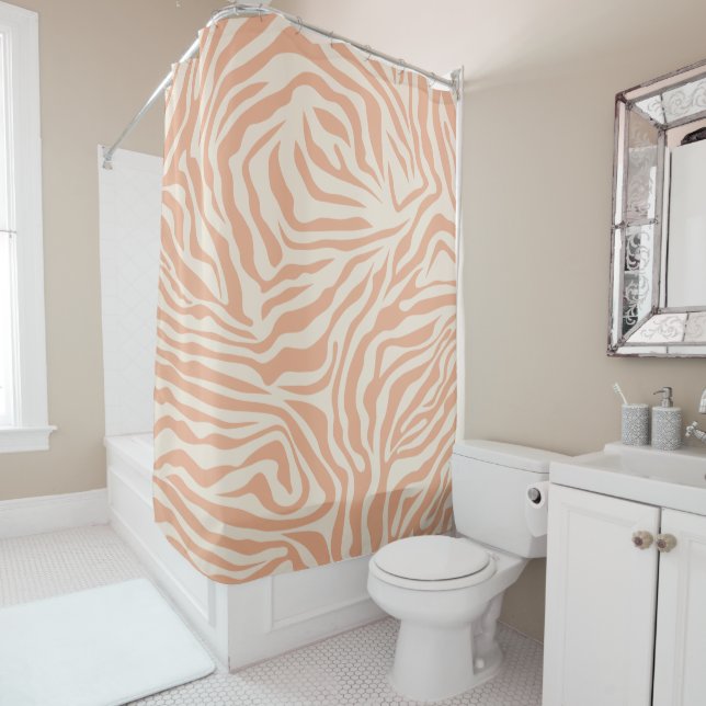 Animal Print Beige Zebra Stripes (In Situ)