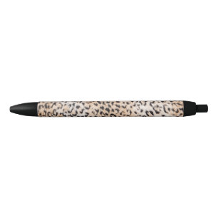 Animal Print Black Ink Pen
