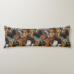 Animal print. Butterfly wings. Body Pillow