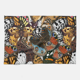 Animal print. Butterfly wings. Kitchen Towel