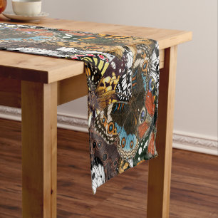 Animal print. Butterfly wings. Short Table Runner