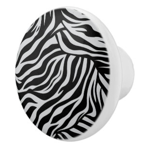 Animal Print Ceramic Cabinet Knob