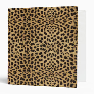 Animal Print Cheetah Binder
