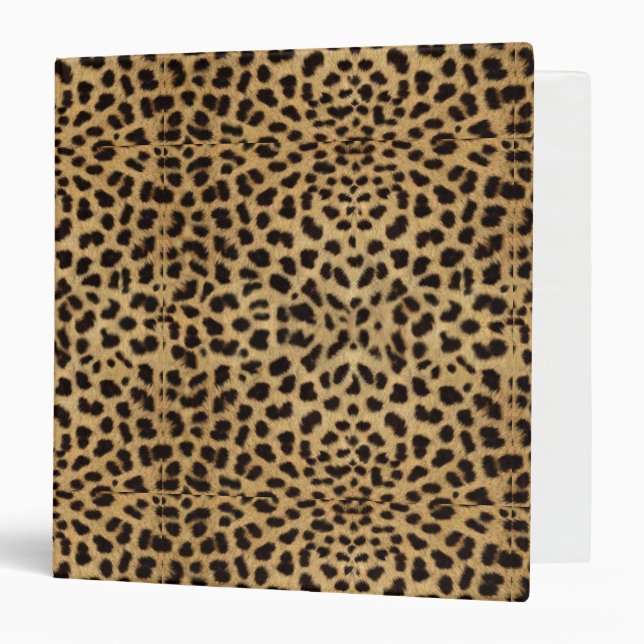 Animal Print Cheetah Binder (Front/Inside)