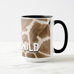 Animal Print "Coffee makes me Wild" Mug