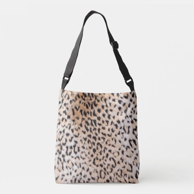 Animal Print Crossbody Bag (Back)