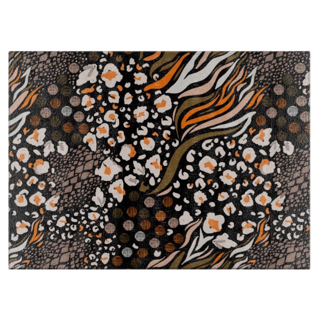 Animal Print Cutting Board (Front)