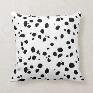 Animal Print Dalmation Throw Pillow