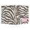 Animal print, dark brown zebra
