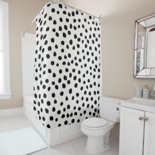 Animal Print Dots Black And White Dalmatian