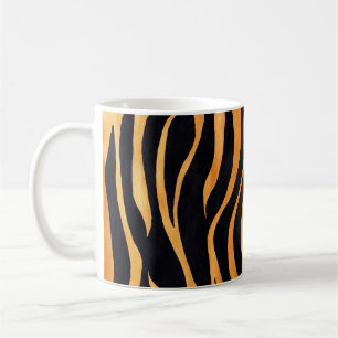 Animal Print Golden and Black Mug