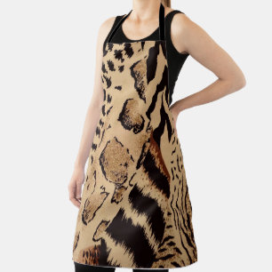 Animal Print Kitchen Apron