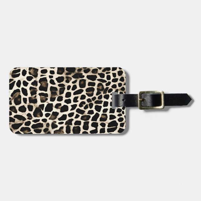 Animal Print - Luggage Tag (Front Horizontal)