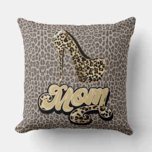 Animal Print MOM Designer Pillow