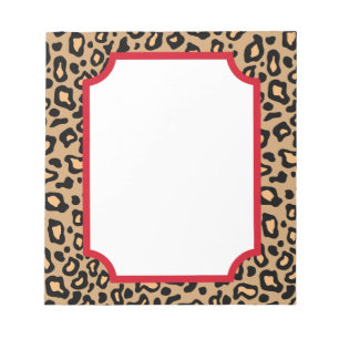 Animal Print Notepad