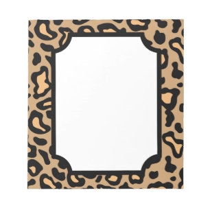 Animal Print Notepad