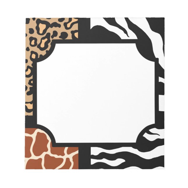 Animal Print Notepad (Front)