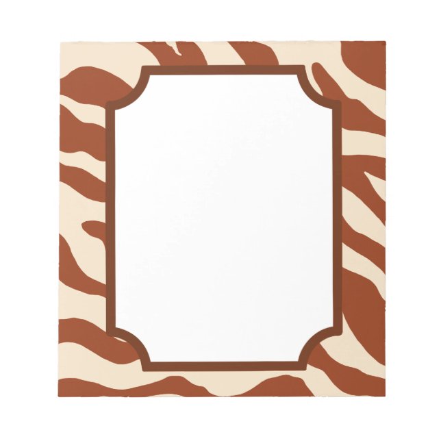 Animal Print Notepad (Front)