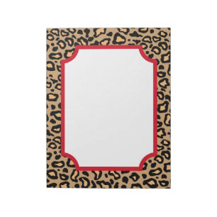 Animal Print Notepad