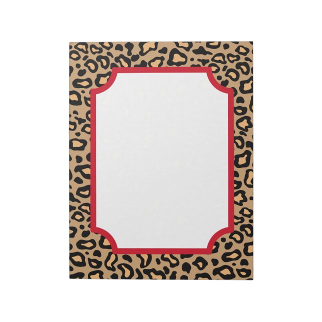 Animal Print Notepad (Rotated)