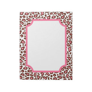 Animal Print Notepad