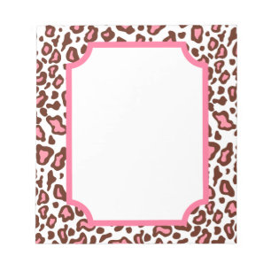 Animal Print Notepad